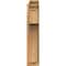 Ekena Millwork Westlake Rough Sawn Traditional Outlooker, Western Red Cedar, 6"W x 18"D x 30"H OUT06X18X30WTL01RWR - alternate 3